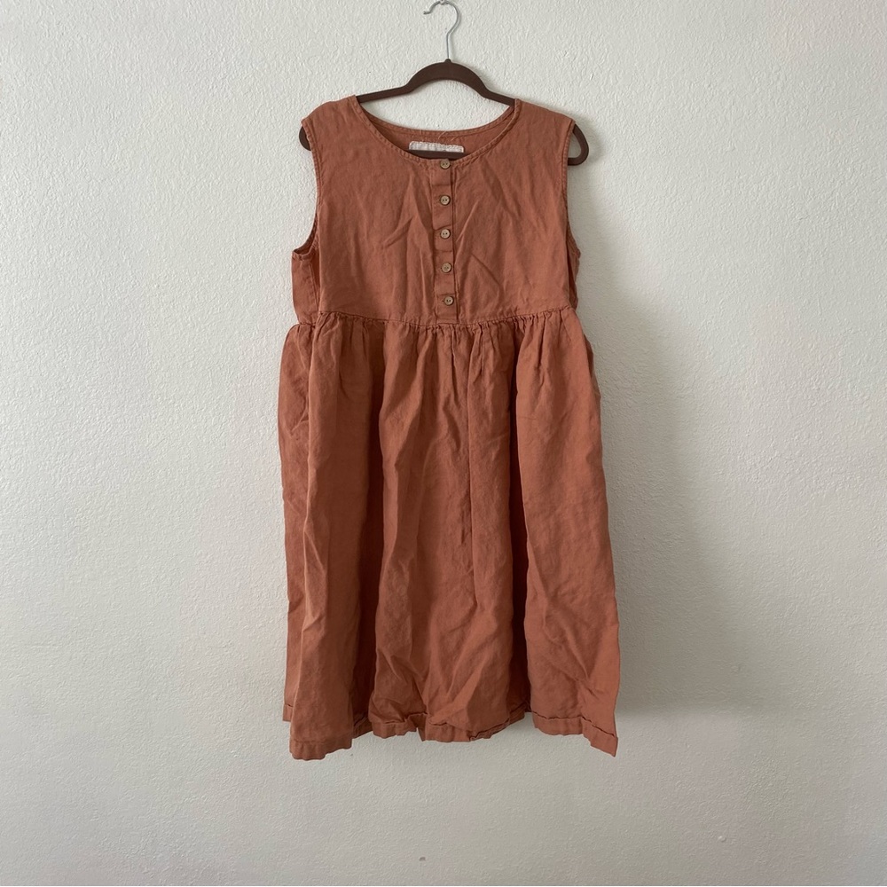 notPerfectLinen Mama dress Maxi Length